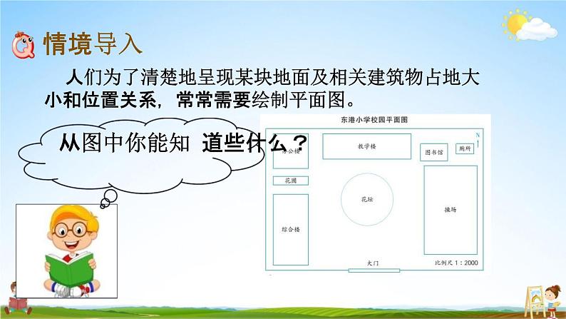 苏教版六年级数学下册《总复习4-2 绘制平面图》课堂教学课件02