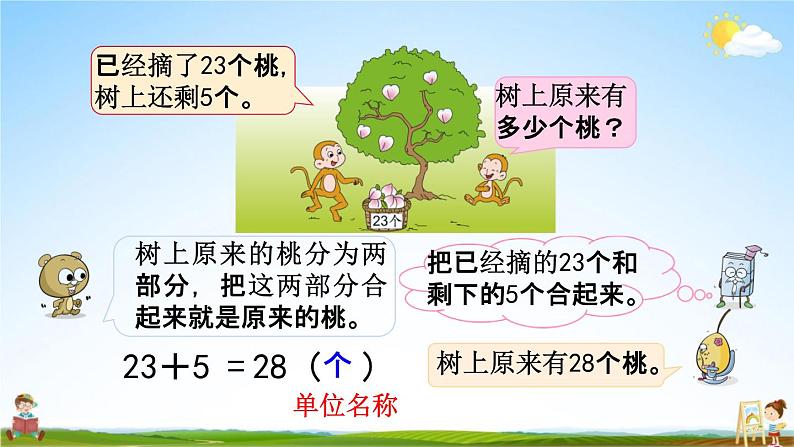 苏教版一年级数学下册《4-4 求被减数的简单实际问题》课堂教学课件第4页