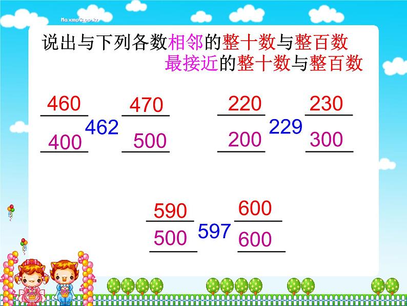 二年级下册数学课件-4.5  三位数加减法的估算  ▏沪教版   (1)02