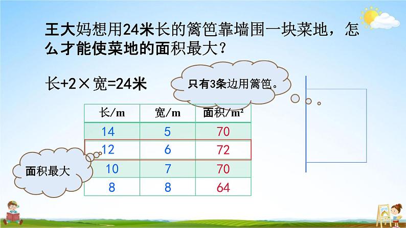 北京课改版三年级数学下册《11-5 长方形和正方形的面积》课堂教学课件PPT06