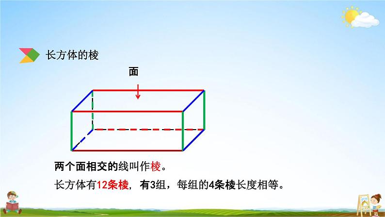 北京课改版五年级数学下册《1-1 长方体、正方体的认识》课堂教学课件PPT第7页