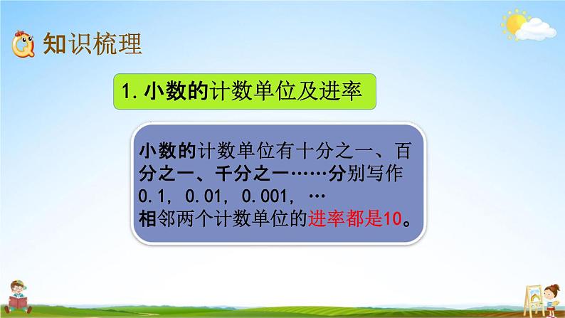 北京课改版四年级数学下册《1-16 整理与复习》课堂教学课件PPT第3页