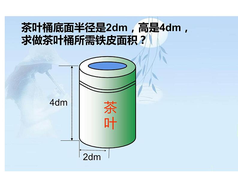 六年级数学下册课件-3.1.2  圆柱的表面积（36）-人教版（共15张PPT）第2页