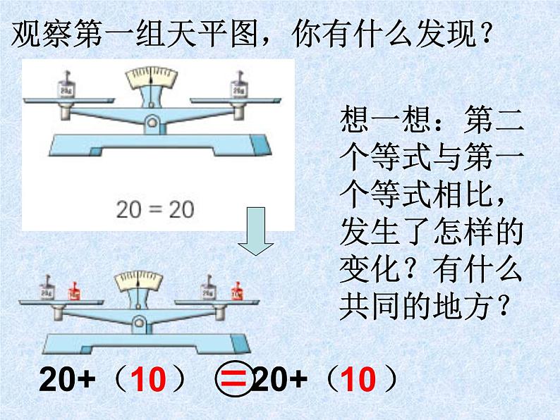 苏教版五下数学 1.2用等式性质（1）解方程 课件第3页