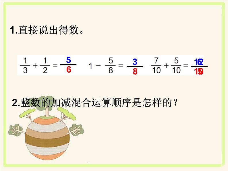 苏教版五下数学 5.2分数的连加、连减和加减混合 课件01