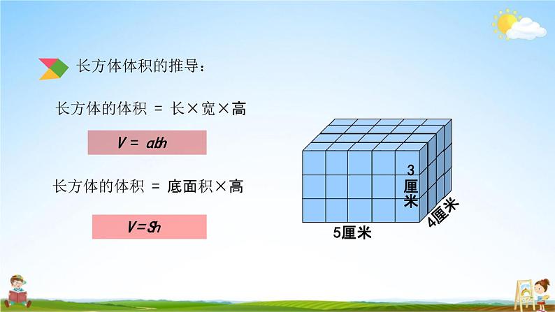 北京课改版六年级数学下册《总复习2-9 立体图形的表面积和体积》课堂教学课件PPT第7页