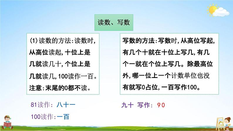 北京课改版一年级数学下册《8-1 认识100以内的数》课堂教学课件PPT第5页