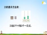 北京课改版一年级数学下册《1-1 数数 数的组成》课堂教学课件PPT