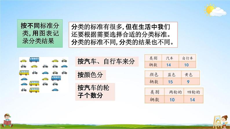 北京课改版一年级数学下册《8-6 分类》课堂教学课件PPT第5页