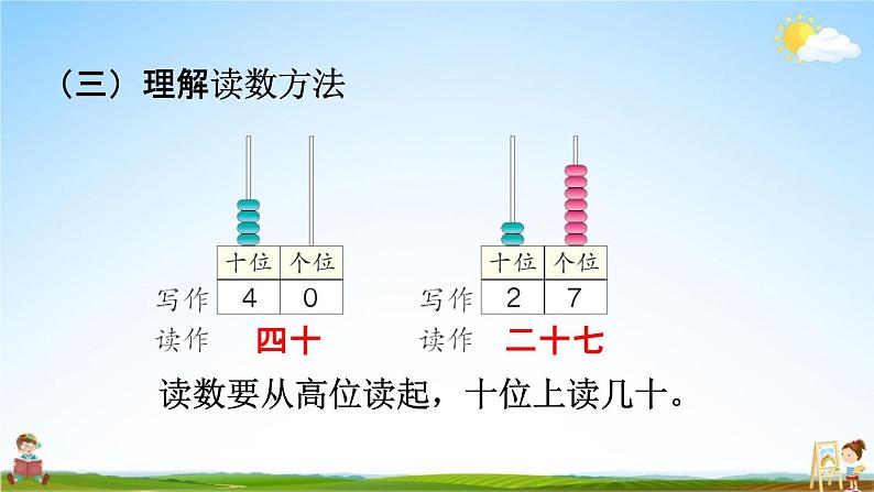 北京课改版一年级数学下册《1-3 读数和写数》课堂教学课件PPT05