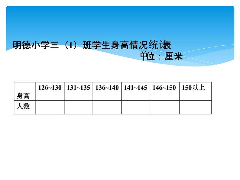 三年级下册数学课件－9整理数据  ｜北京版（2014秋）03