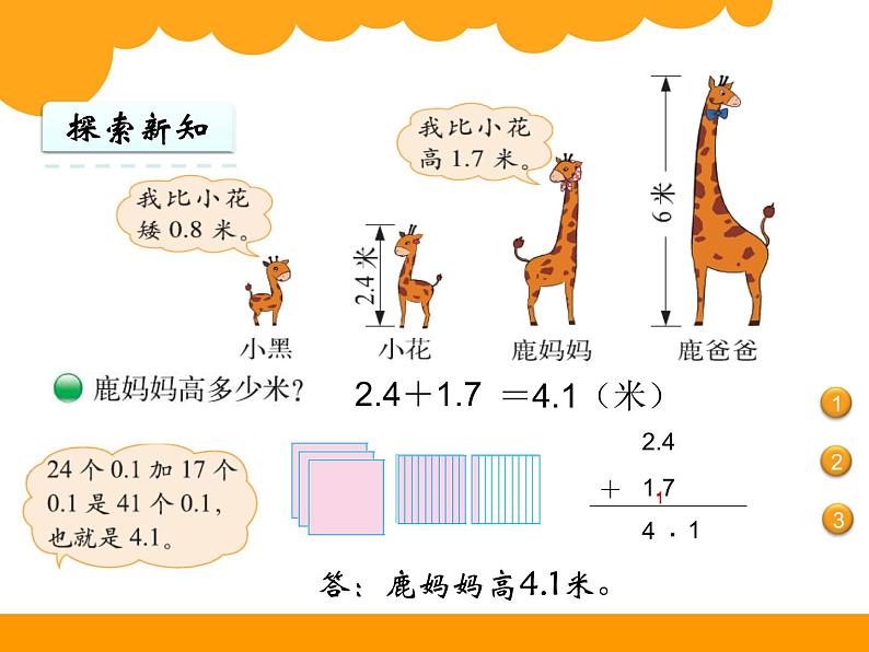 四年级下册数学课件－9.2总复习 小数加减法  ｜北京版（2014秋）07