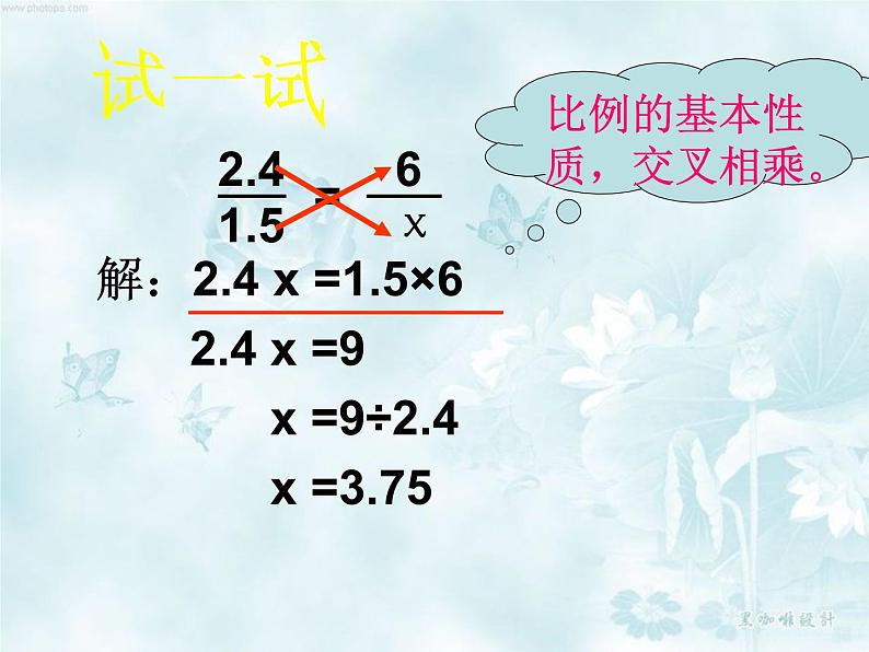 4.3解比例 课件第6页