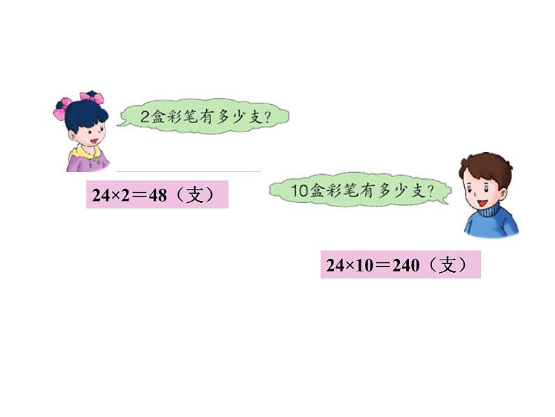 三年级下册数学课件-1.2.1 两位数乘两位数(不进位乘法)｜冀教版第4页