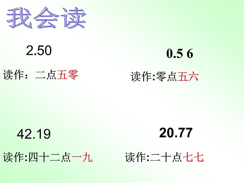 三年级下册数学课件-5.1 小数的初步认识  ︳西师大版  （27张PPT）第5页