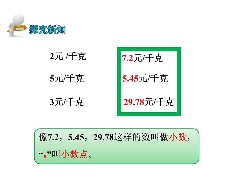 三年级下册数学课件-5.1  小数的初步认识 ︳西师大版  （共16张PPT）03