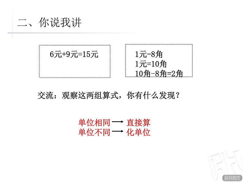 一年级下册数学课件－5.2人民币的简单计算 ｜青岛版（五年制）08