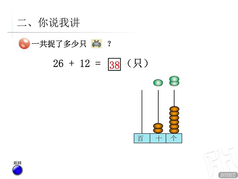 一年级下册数学课件－6.1《100以内的不进位加法》 ｜青岛版（五年制）第6页