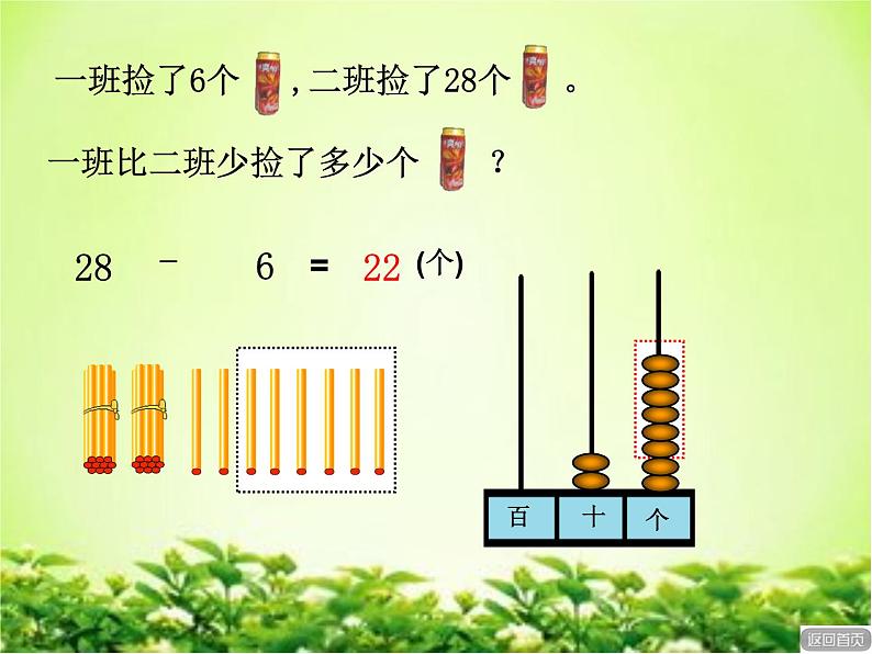 一年级下册数学课件－4.1两位数加减一位数 整十数的口算 ｜青岛版（五年制）第3页