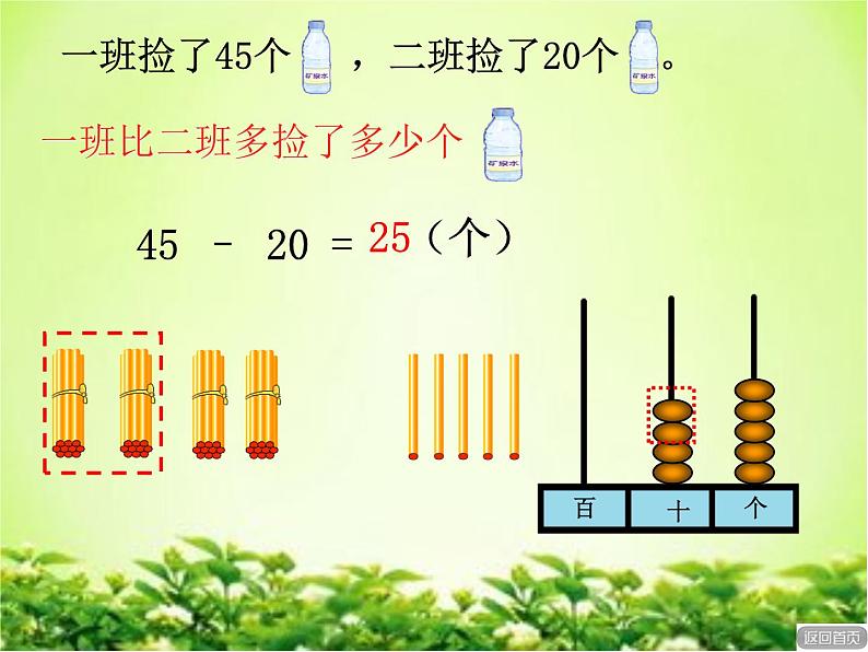 一年级下册数学课件－4.1两位数加减一位数 整十数的口算 ｜青岛版（五年制）第5页