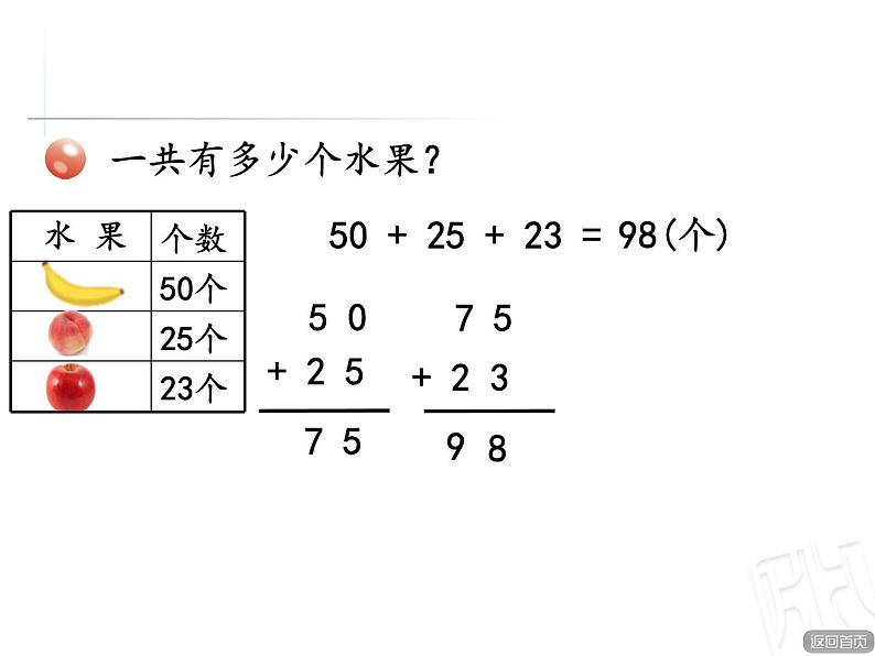 一年级下册数学课件－6.5《100以内的连加 连减 加减混合运算》 ｜青岛版（五年制）05