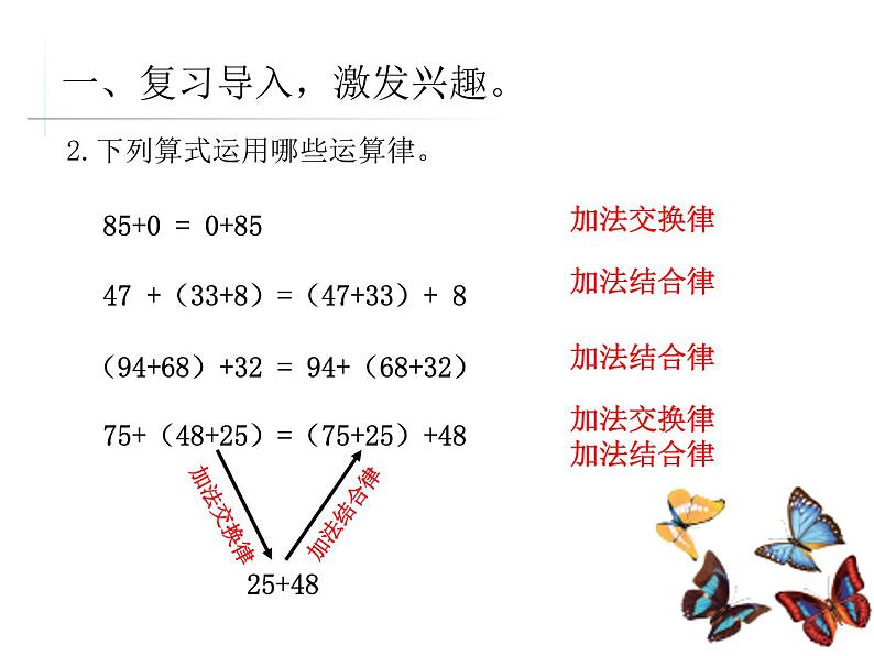 2.2用字母表示数量关系、公式、定律  课件第4页