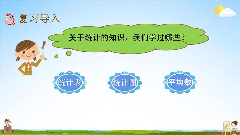 青岛版六年制数学六年级下册《总复习3-1 统计》课堂教学课件PPT第2页