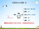 青岛版六年制数学六年级下册《总复习2-1 图形的认识与测量（1）平面图形》课堂教学课件PPT
