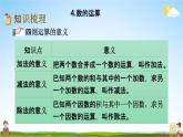 青岛版六年制数学六年级下册《总复习1-4 数的运算》课堂教学课件PPT