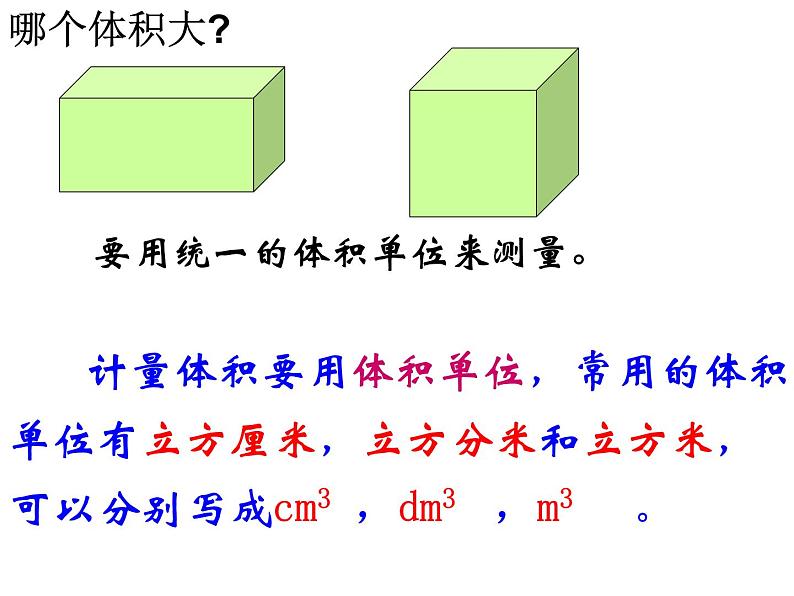 7.3体积和体积单位  课件第8页