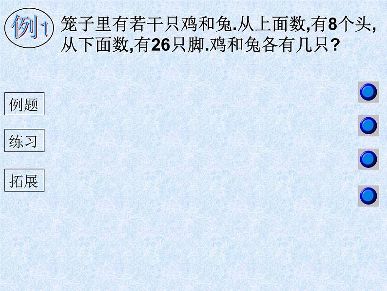 智慧广场 鸡兔同笼问题  课件第4页