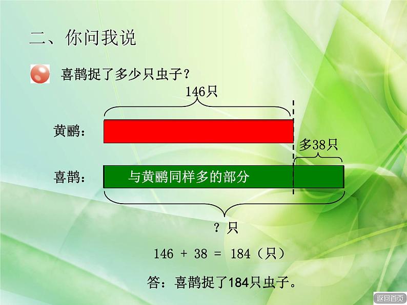 二年制下册数学课件－5.3解决问题一 ｜青岛版（五年制）第6页