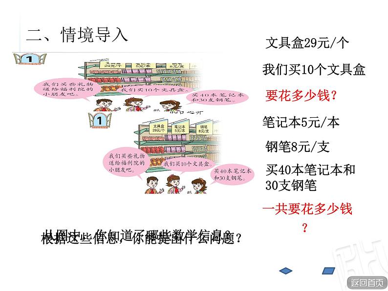 三年级下册数学课件－10.1单价 数量和总价的关系 ｜青岛版（五年制）04