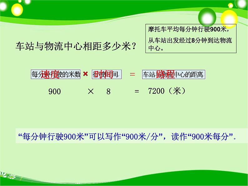 三年级下册数学课件－9速度 时间和路的关系 ｜青岛版（五年制）05