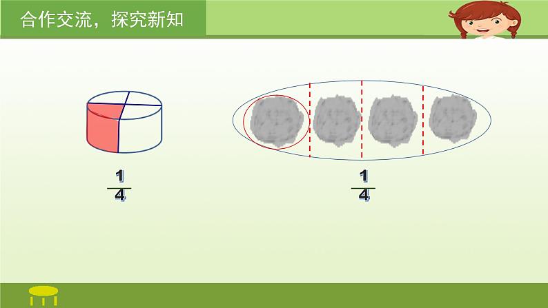 四年级下册数学课件－5.1分数的意义 ｜青岛版（五年制）第7页