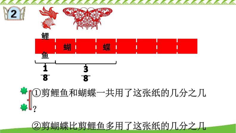 四年级下册数学课件－7.2同分母分数加减法 ｜青岛版（五年制）第7页