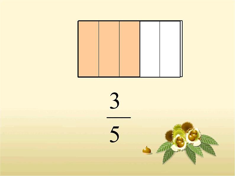 四年级下册数学课件－5.1.2真分数 假分数和带分数 ｜青岛版（五年制）第2页