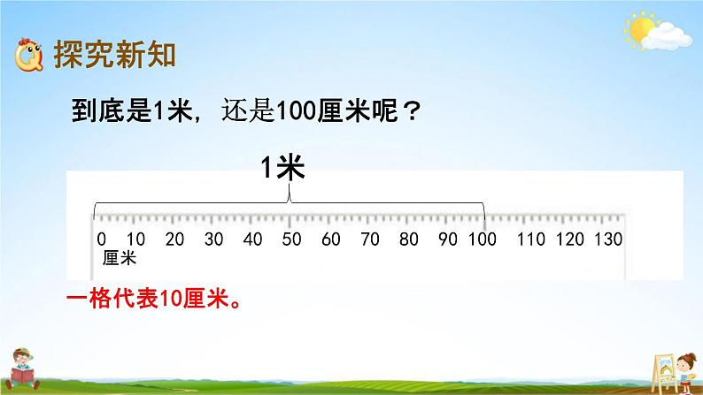 青岛版六年制数学一年级下册《8-2 米的认识》课堂教学课件PPT03