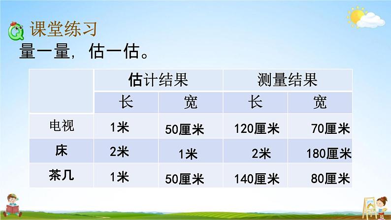 青岛版六年制数学一年级下册《8-2 米的认识》课堂教学课件PPT06