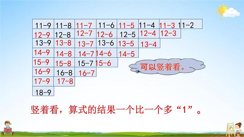 青岛版六年制数学一年级下册《1-4 整理与复习》课堂教学课件PPT第8页