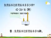 青岛版六年制数学一年级下册《7-4 两位数减两位数退位减法》课堂教学课件PPT