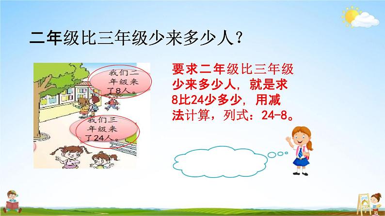 青岛版六年制数学一年级下册《5-4 两位数减一位数的退位减法》课堂教学课件PPT06