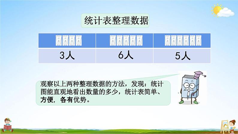 青岛版六年制数学一年级下册《9-1 统计》课堂教学课件PPT第8页