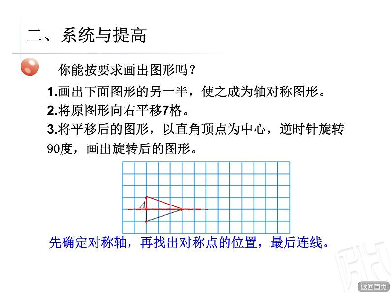 五年级下册数学课件－总复习 图形位置与运动的整理复习 ｜青岛版（五年制）04