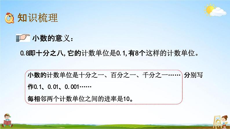 青岛版六年制数学四年级下册《9-1 小数的意义和性质》课堂教学课件PPT第3页