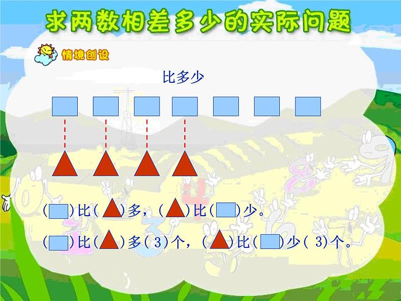 4.11求两数相差多少的实际问题   课件第1页