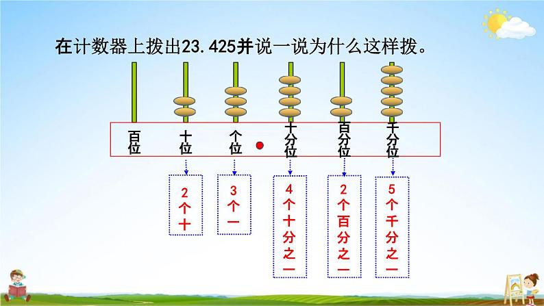 青岛版六年制数学四年级下册《5-2 小数的数位顺序表》课堂教学课件PPT06