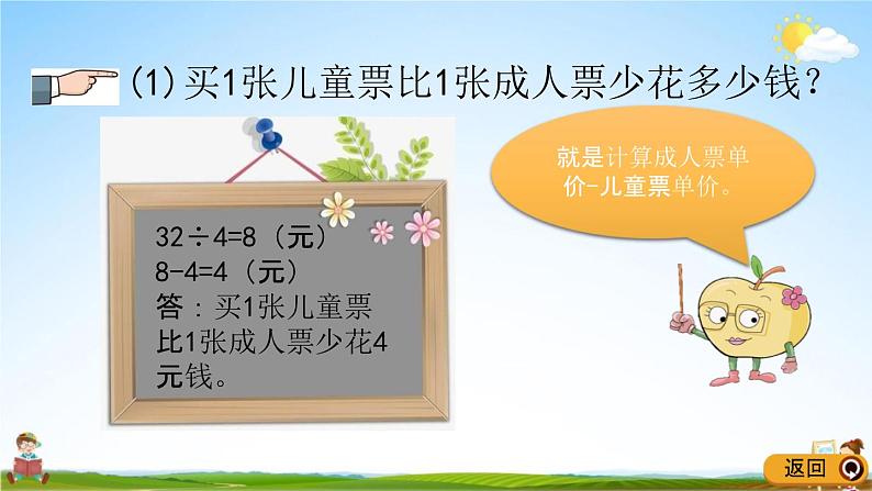 青岛版六年制数学二年级下册《8-2 分步解决两步计算的除加、除减问题》教学课件PPT06