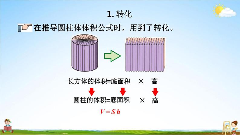 青岛版六年制数学六年级下册《总复习4-1 转化》课堂教学课件PPT第8页