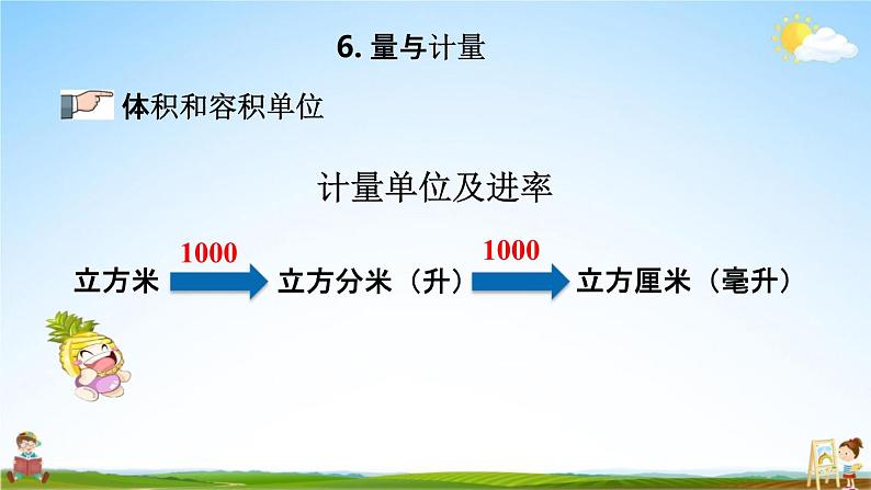 青岛版六年制数学六年级下册《总复习1-6 量与计量》课堂教学课件PPT07